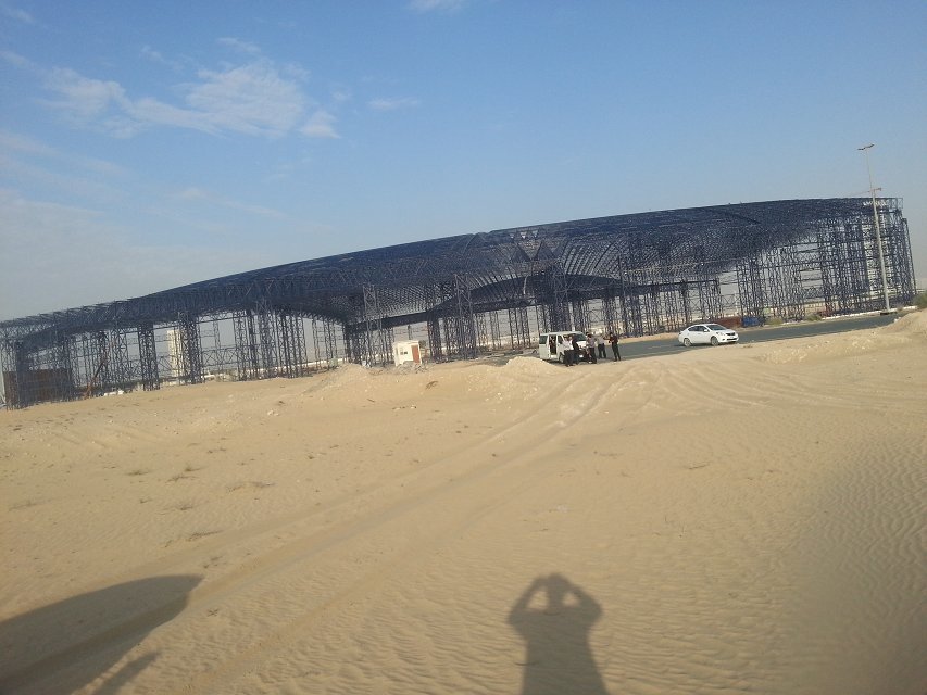 黄海大型场馆网架工程