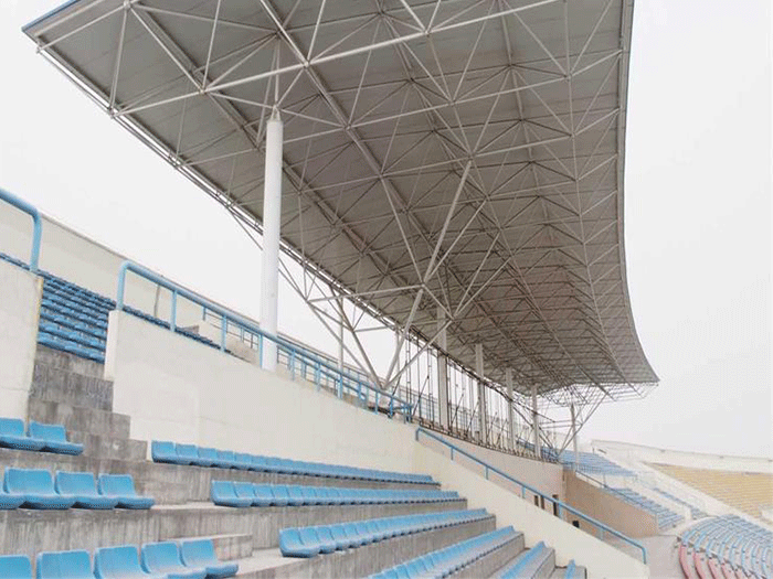 黄海四小体育馆网架