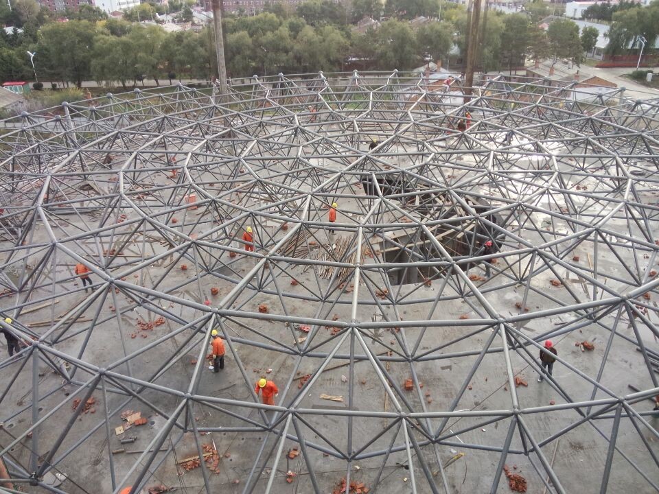 黄海全民健身中心网架